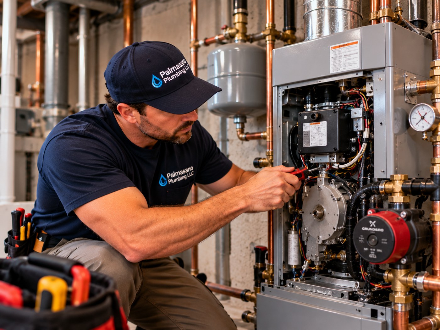 Boiler repair and heating service in Ringwood NJ by Palmasano Plumbing LLC